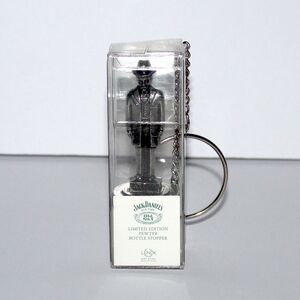 Jack Daniels Bottle Stopper Pewter Lenox Lim Ed Kirk Stieff